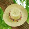 Chapeau de plage M'Dhala - El Khomssa Bijoux et Accessoires Traditionnels