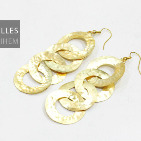 Boucles d’Oreilles Rihem - El Khomssa Bijoux & Accessoires Tradtionnels