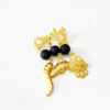 Broche naissance personnalisée - El Khomssa Bijoux & Accessoires Traditionnels