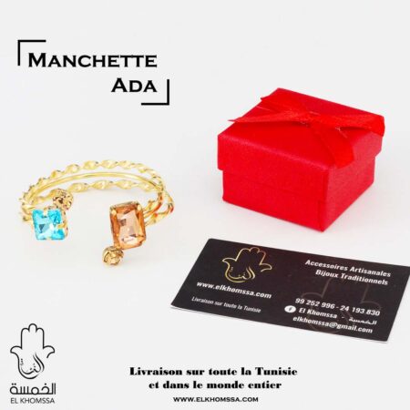 Manchette ADA- Par El Khomssa Bijoux & Accessoires Traditionnels